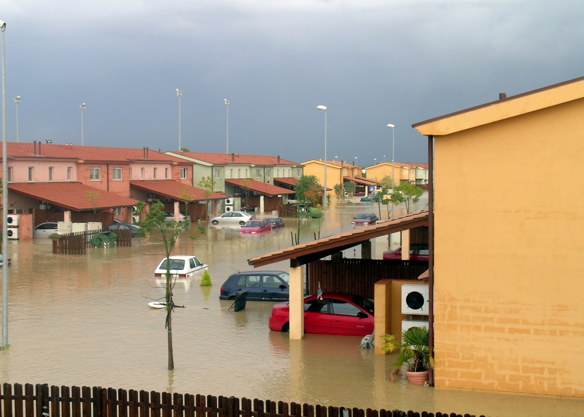 Flooding in neighborhoods